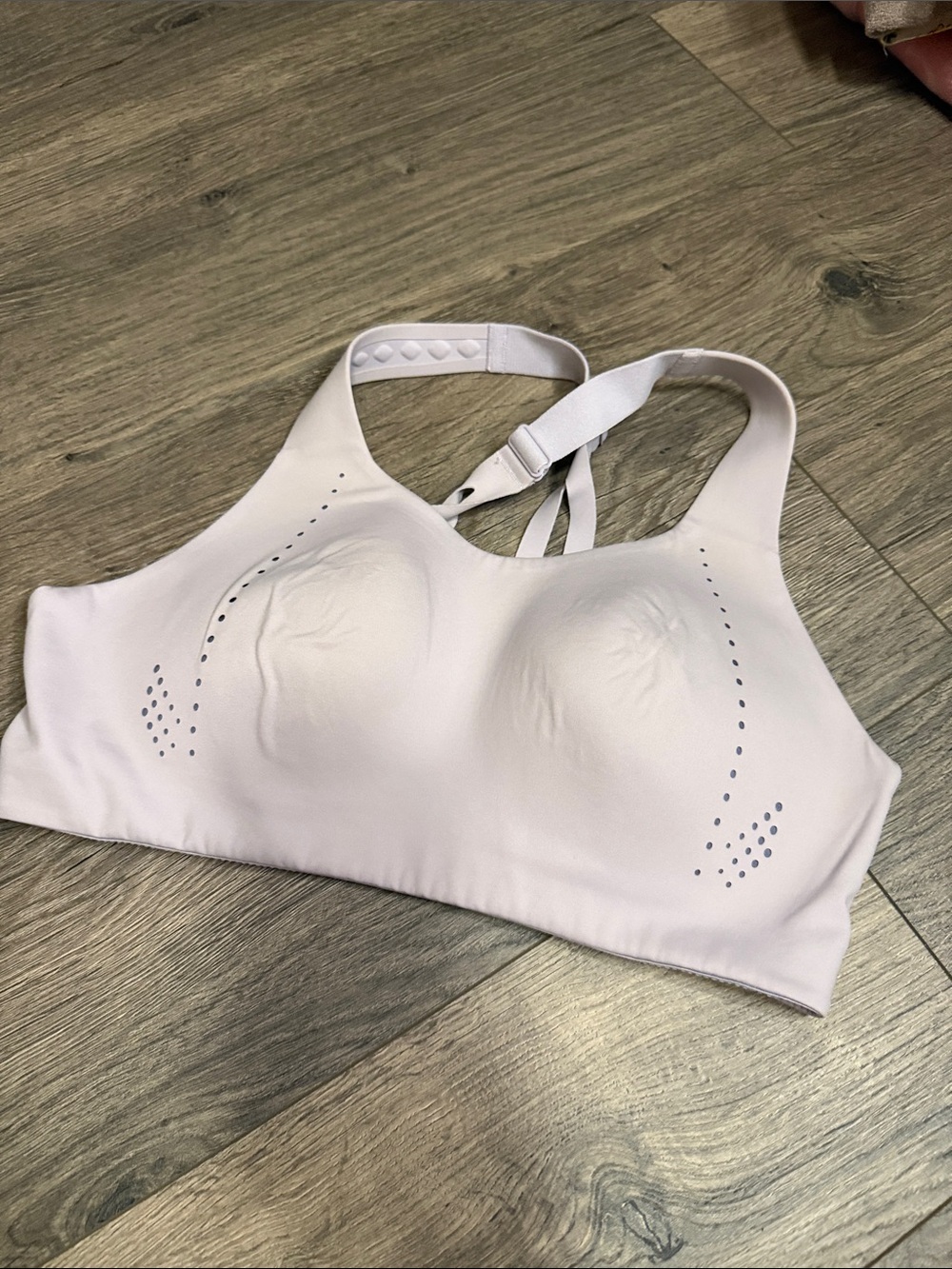 lululemon athletica Blush Pink Seamless Sports Bra